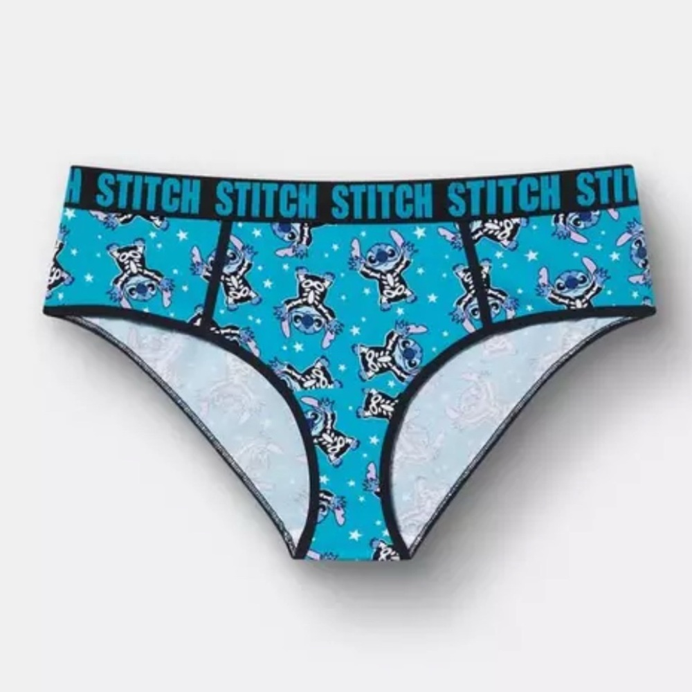 Torrid Halloween Stitch mid rise hipster panties, Torrid size 1, 1X